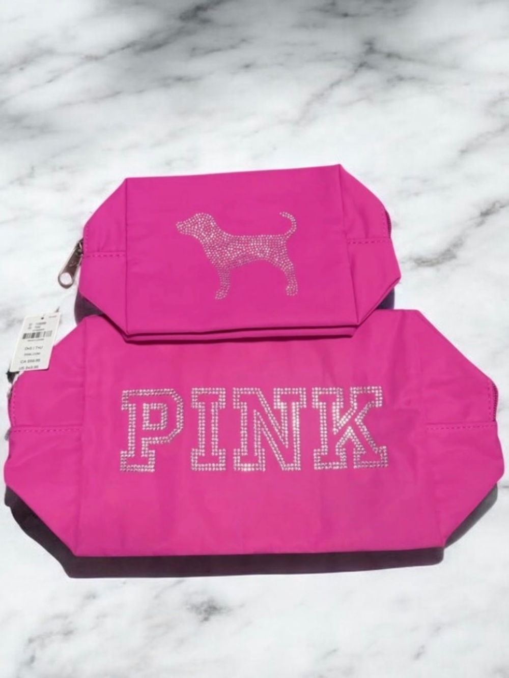 Victoria’s Secret Pink Makeup Bags